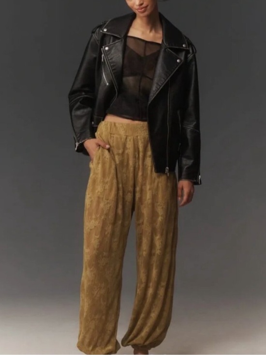 Anthropologie Pants - MAEVE➕ANTHROPOLOGIE Sheer Lace Balloon Pants NWT
